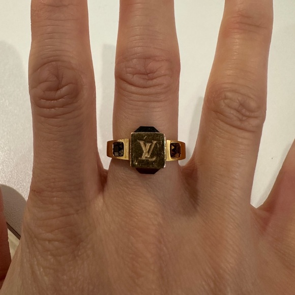 Louis Vuitton fashion ring LA Sunset (Size S) - Picture 1 of 9
